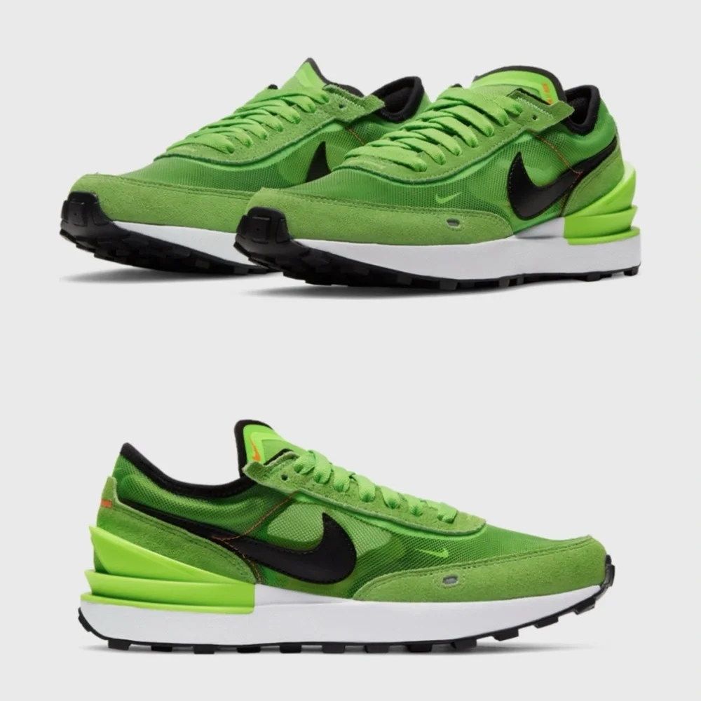 Nike Waffle One 'Electric Green' (GS) - Picture 1 of 9